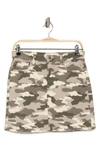 Kensie 5-pocket Skirt In Grnfadcamo
