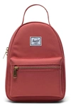 Herschel Supply Co . Mini Nova Backpack In Dusty Cedar