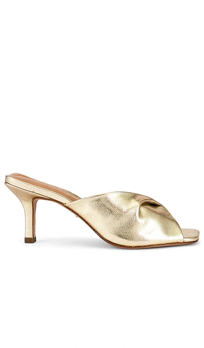 Raye Dane Heel In Metallic Gold