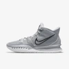 Nike Kyrie 7 Basketball Shoe In Wolf Grey,white,black