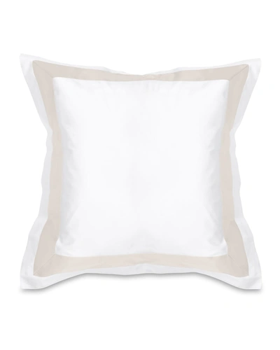 Signoria Firenze Aida European Sham In White/pearl