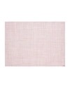 Chilewich Mini Basketweave Placemat, 14" X 19" In Blush