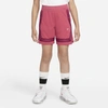 Nike Fly Crossover Big Kids' Training Shorts In Gypsy Rose,white