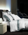 Signoria Firenze Luna Pillowcases, Set Of 2 Kg In White/wilton Blue