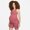 Nike Women's Dri-fit (m) Tank Top (maternity) In Pink
