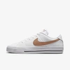 Nike Court Legacy Men's Shoe In White,black,gum Light Brown,light Cognac