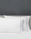 Signoria Firenze Luce Pillowcases, Set Of 2 In White/pearl
