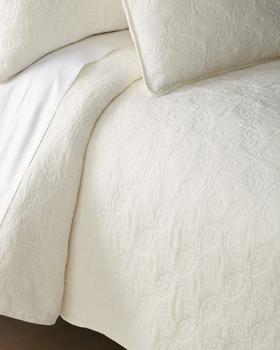Tl At Home Adley Full/queen Coverlet In White