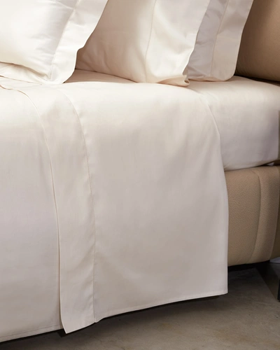 Signoria Firenze Tuscan Dreams Queen Flat Sheet In Ivory