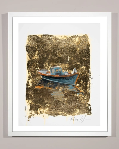 Rfa Fine Art 'gold Coast Boat 1' Wall Art