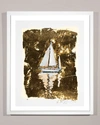 Rfa Fine Art 'gold Coast Boat 4' Wall Art