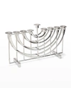 Ricci Silversmith Nickel Hanukkah Menorah