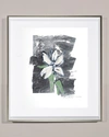 Rfa Fine Art 'silver Flower Lily' Wall Art