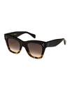 Celine Cat-eye Sunglasses In Black