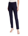 Nic + Zoe Wonderstretch Straight-leg Pants In Phantom