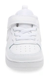 Nike Kids' Court Borough Low 2 Sneaker In White/ White