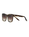 BARTON PERREIRA BOLSHA RECTANGLE GRADIENT SUNGLASSES,PROD248450066