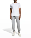 Derek Rose Men's Basel 1 Jersey T-shirt In White