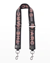 Marc Jacobs Logo Webbing Crossbody/shoulder Strap In Sweet Pea