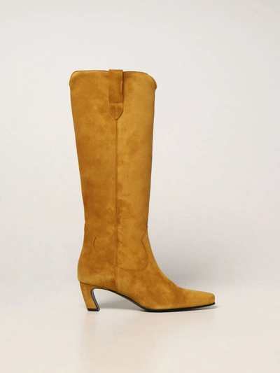 Aldo Castagna Boots  Women In Mustard