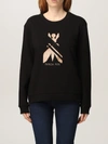 PATRIZIA PEPE SWEATSHIRT PATRIZIA PEPE WOMEN COLOR BLACK,C52448002