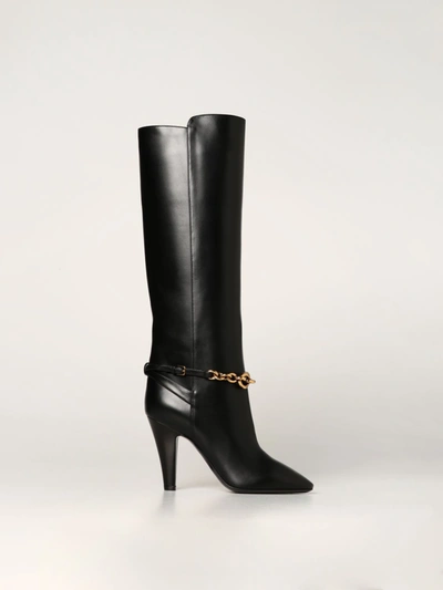 Saint Laurent Boots  Women In Black