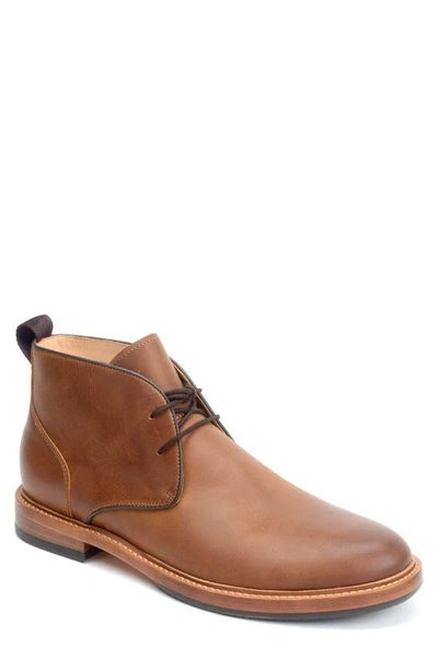 Warfield & Grand Husky Chukka Boot In Cognac