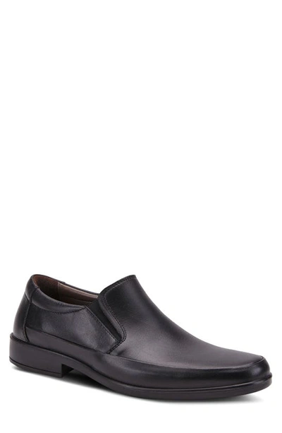 Spring Step Felix Leather Loafer In Black