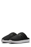 Nike Men's Burrow Slippers From Finish Line In Black/white