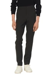 Sandro Jersey Trousers In Charcoal Grey