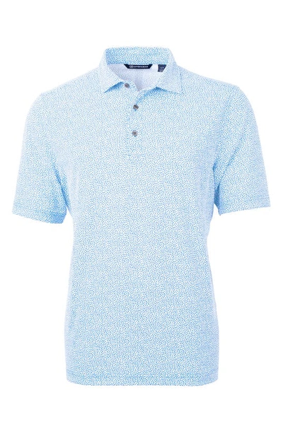 Cutter & Buck Virtue Ecopique Botanical Polo In Atlas