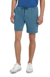 Bugatchi Comfort Drawstring Shorts In Peacock