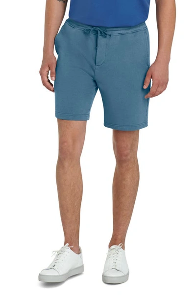 Bugatchi Comfort Drawstring Shorts In Peacock