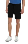 Bugatchi Comfort Drawstring Shorts In Black