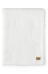 Ugg Lanai Fleece Throw Blanket In Snow