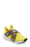 Nike Kids' Flex Advance Flyease Sneaker In Yellow/ White/ Grey/ Black