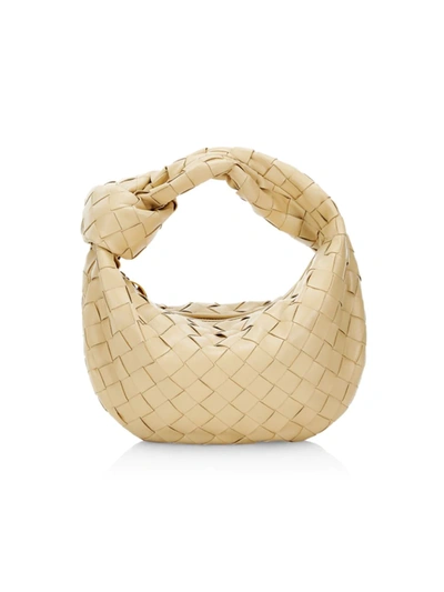 Bottega Veneta Women's Mini Jodie Intrecciato Leather Bag In Porridge