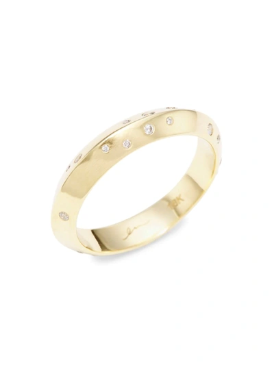 En Studio Women's Constellation 18k Yellow Gold & Diamond Ring