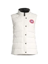 Canada Goose Freestyle Padded Gilet - Women's - Cotton/feather Down/polyester In White
