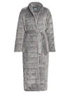 THERAROBE WOMEN'S QUILTED WEIGHTED ROBE,400015198046