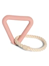 Wild One Triangle Tug Dog Toy In Blush