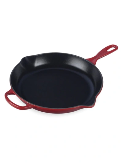 LE CREUSET 11.75" SIGNATURE IRON HANDLE SKILLET,400096818047