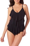 Magicsuitr Magicsuit® 'rita' Tankini Top In Black