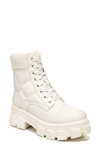 Circus By Sam Edelman Darren Quilted Combat Boot In Modern Ivory