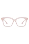 Diff Bella 50mm Square Optical Glasses In Coquille