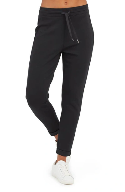 Spanxr Airessentials Tapered Trousers In Very Black