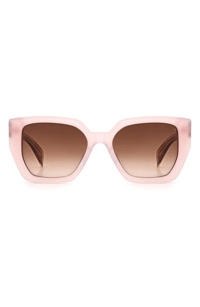 Rag & Bone Women's Pink Geometric Sunglasses