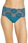 Wacoal Light & Lacy Panties In Blue Coral
