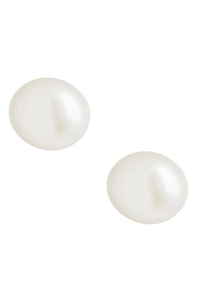 Sterling Forever Sterling Silver Baroque Pearl Stud