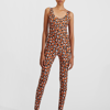 La Doublej Lady Leopard Jumpsuit In Lady Leopard